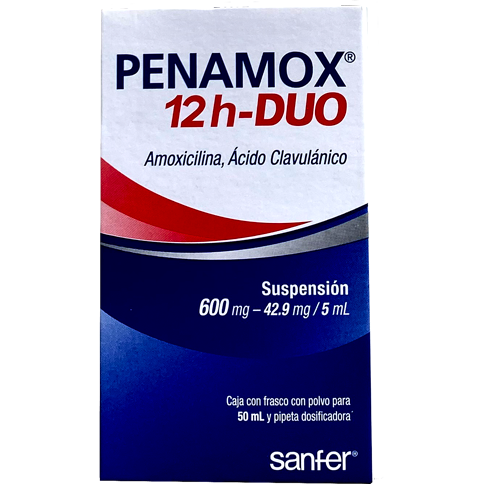PENAMOX 12H DUO 600MG SUSP 50ML
