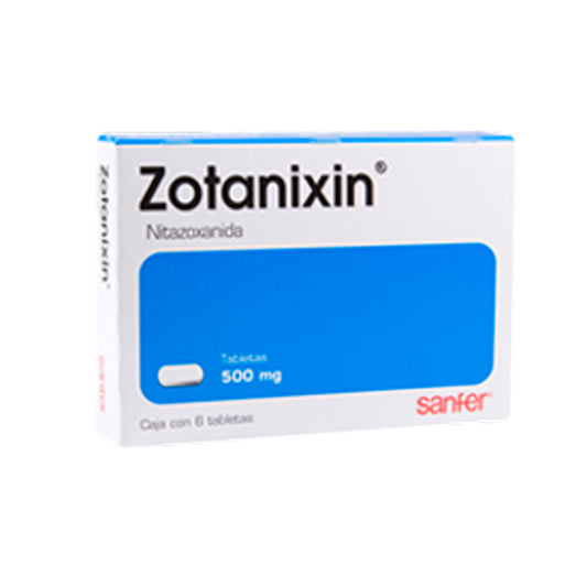 ZOTANIXIN 500 MG TAB 6