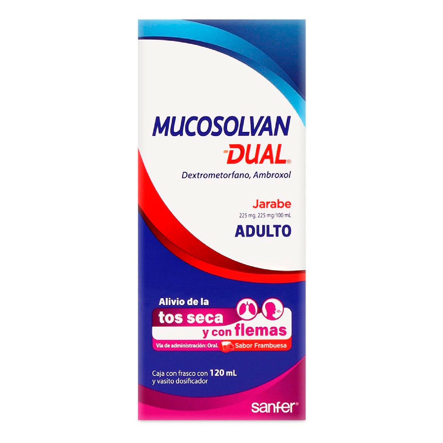MUCOSOLVAN DUAL AD FRAM JBE120ML