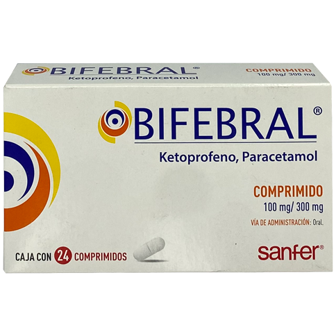 BIFEBRAL 400MG CPR 24