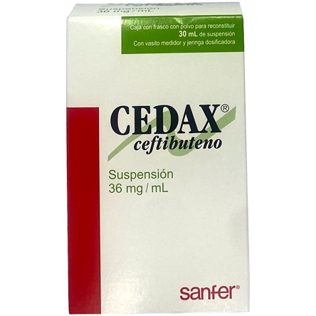CEDAX 36MG ML SUSP FCO PVO 30ML