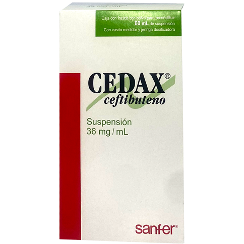 CEDAX 36MG ML SUSP FCO PVO 60ML
