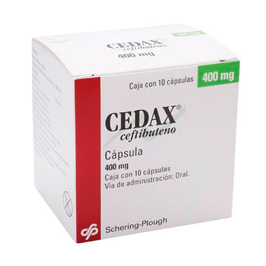 CEDAX 400MG CAP 10