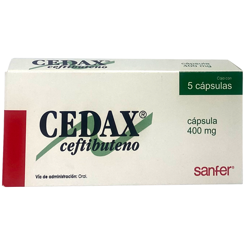 CEDAX 400 MG CAPS 5