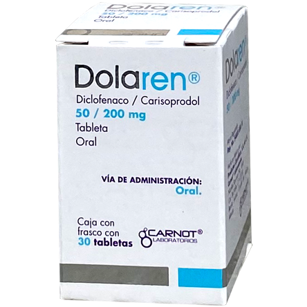 DOLAREN 50 200MG GRAG30 CAPAENT