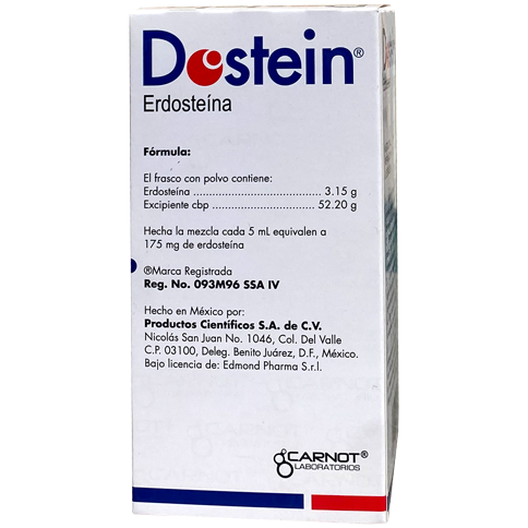 DOSTEIN 175MG SUSP PVO 90 ML