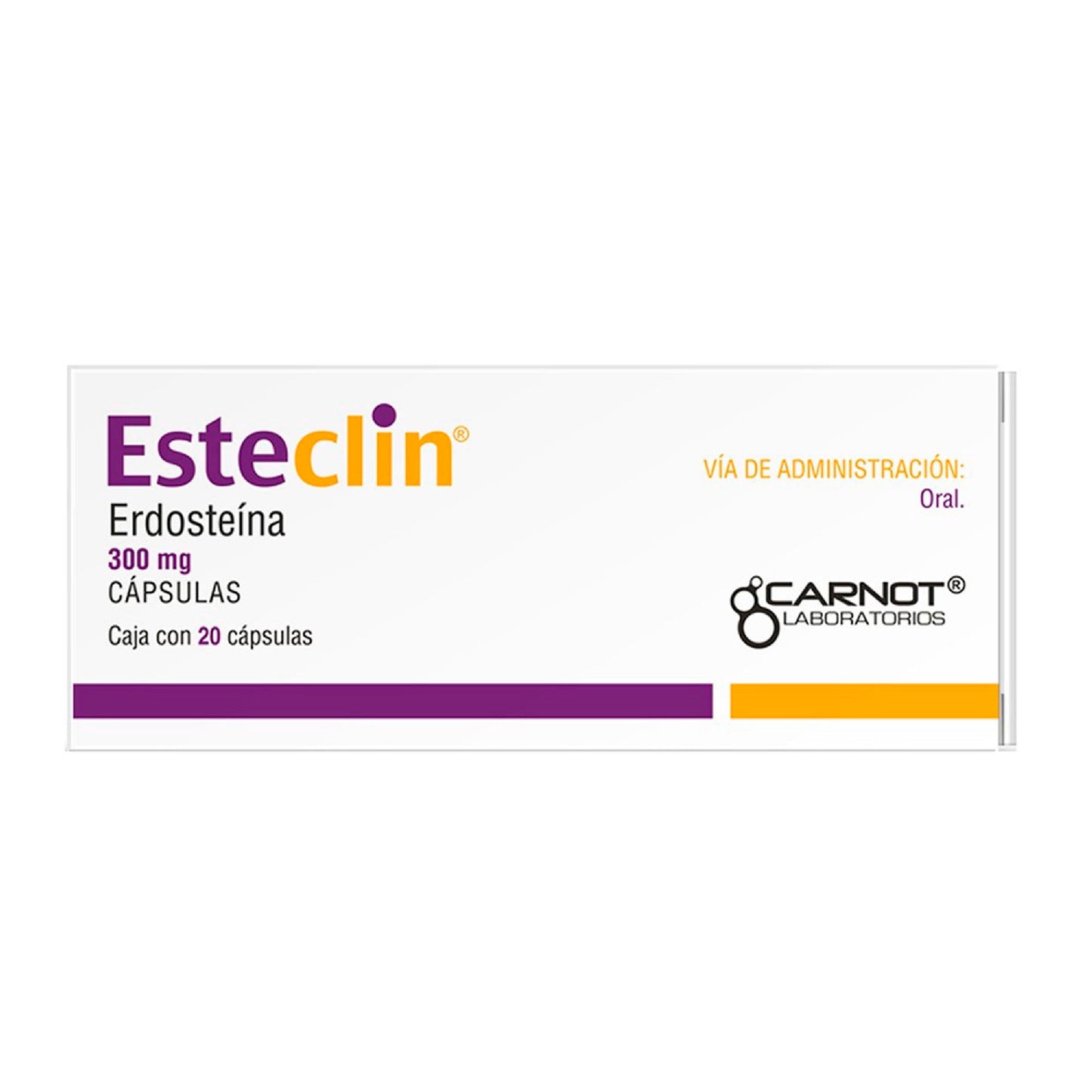 ESTECLIN 300 MG CAPS 20