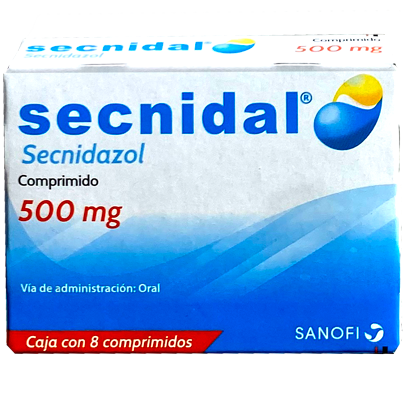 SECNIDAL 500 MG CPR 8