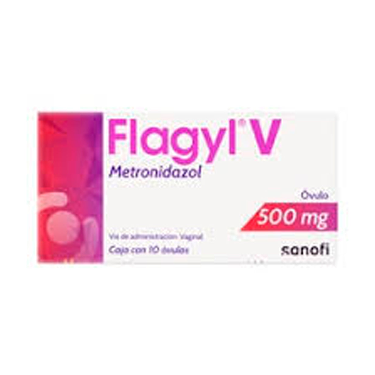 FLAGYL 500 MG OV 10