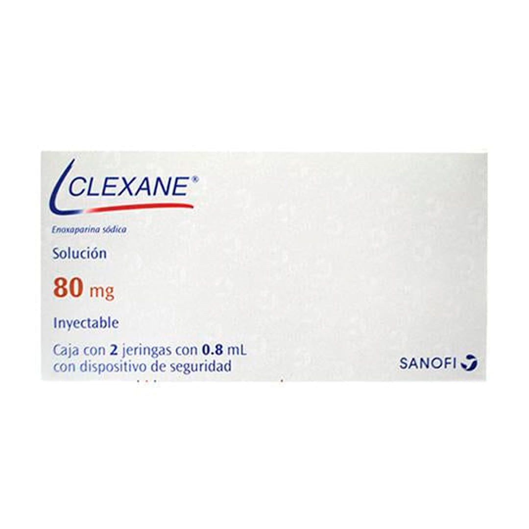 CLEXANE 80 MG INY 2 JGAS 0 8 ML