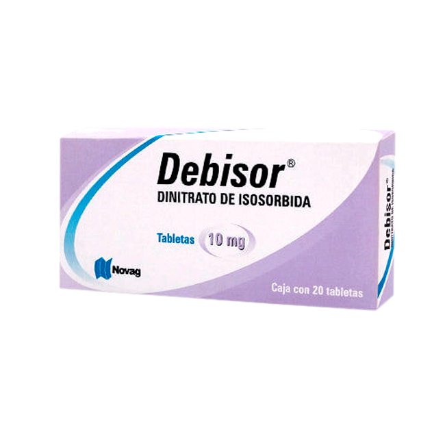 ISOSORBIDA DEBISOR    TAB  C 20 10MG