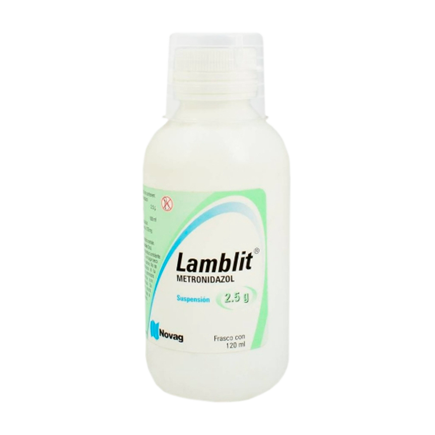 METRONIDAZOL LAMBLIT 250MG 5ML SUSP  120ML