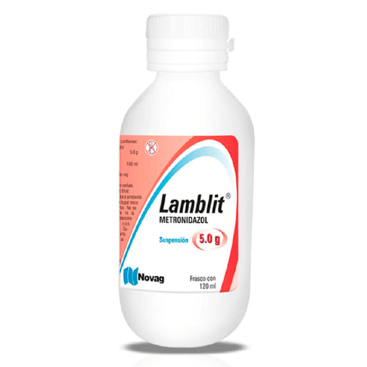 METRONIDAZOL LAMBLIIT SUSP FCO 120 ML