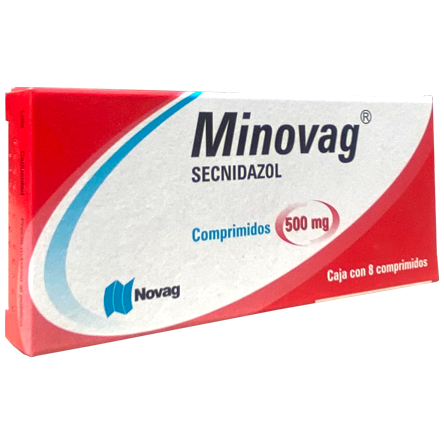 SECNIDAZOL 500 MG CPR 8 MINOVAG