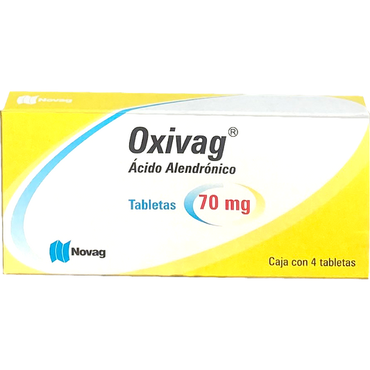 OXIVAG  70MG TAB4  ACIDO ALENDRONICO