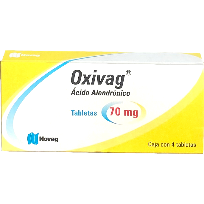 ACIDO ALENDRONICO OXIVAG  70MG TAB4