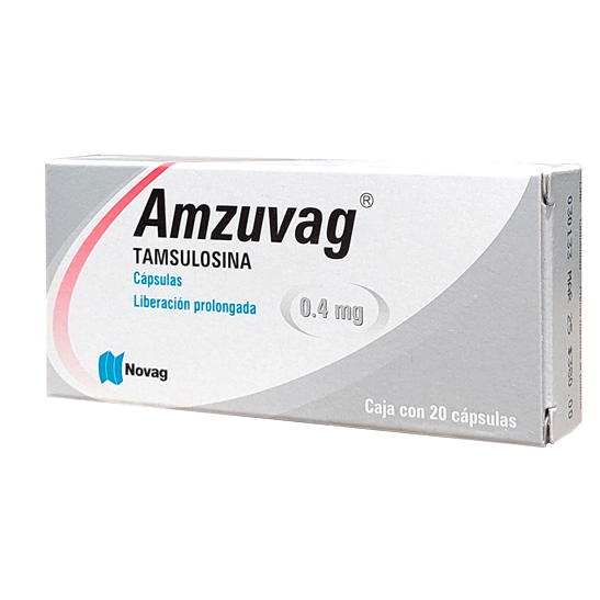 AMZUVAG 0 4 MG CAPS 20  Tamsulosina