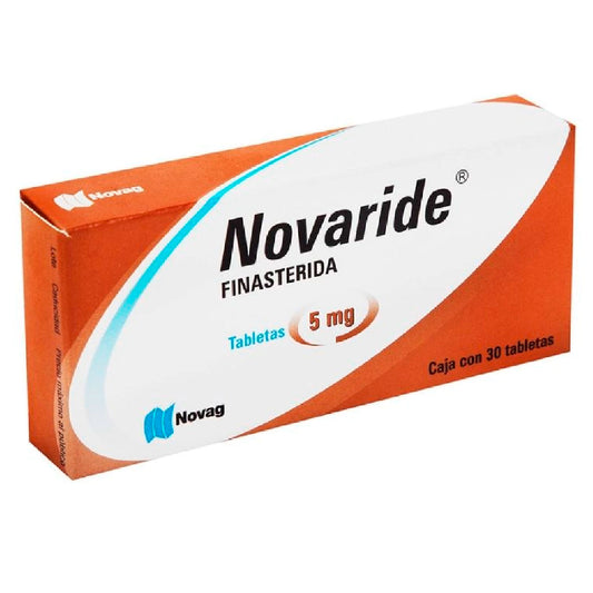 NOVARIDE 5 MG TAB 30 FINASTERIDA
