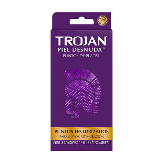 PRESERV TROJAN PIEL DESNUDA C 3