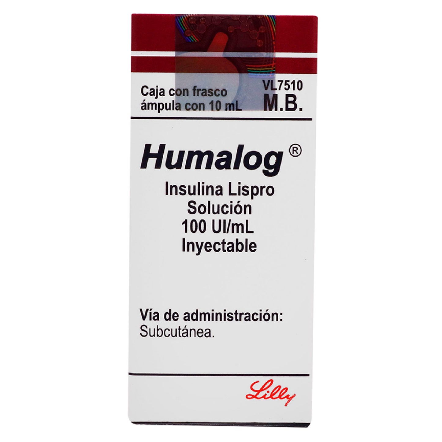 HUMALOG 100 U I F A 10 ML