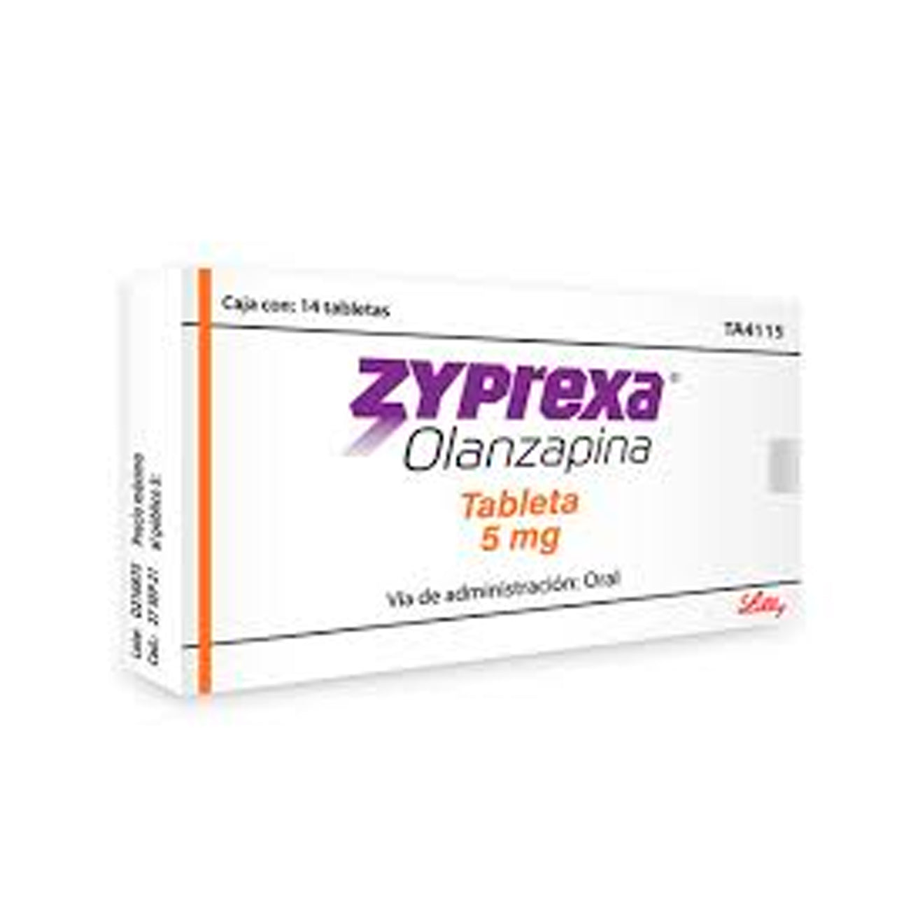 ZYPREXA 5 MG TAB 14