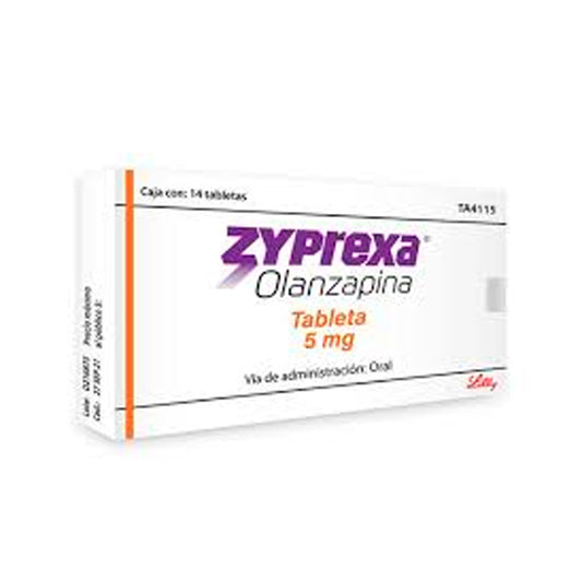 ZYPREXA 5 MG TAB 14