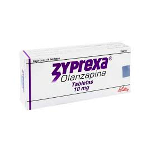 ZYPREXA 10 MG TAB 14