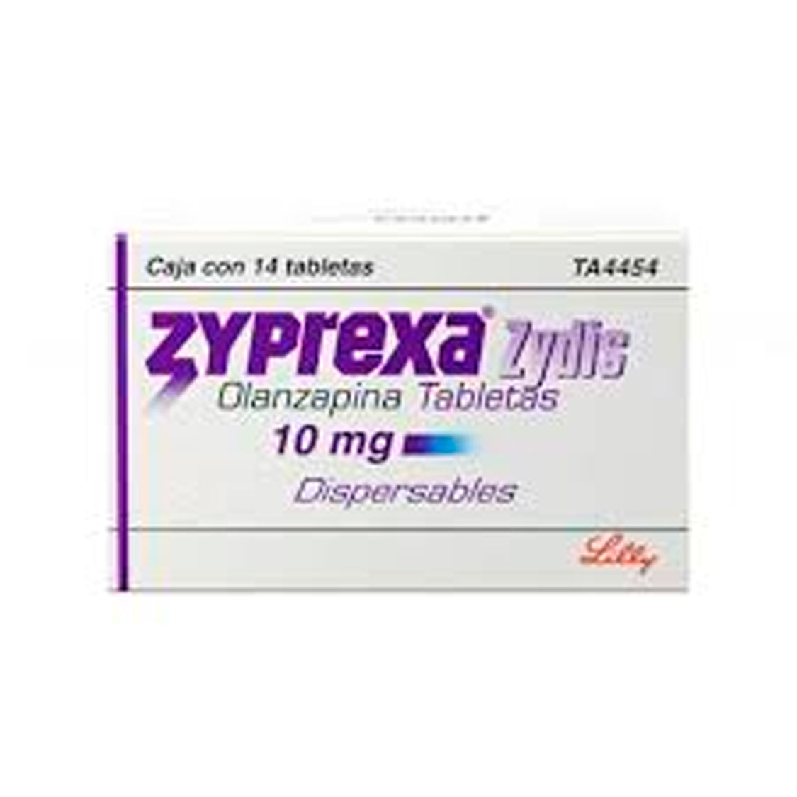 ZYPREXA ZYDIS 10 MG TAB 14