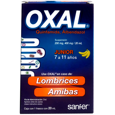 OXAL 200 400 MG SUSP 20 ML