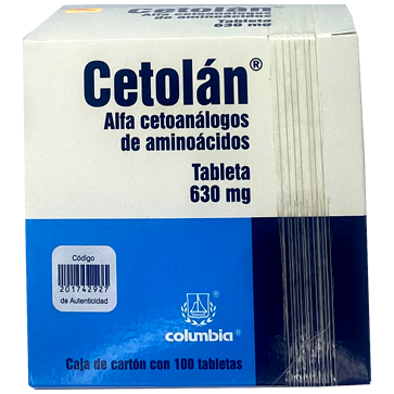 CETOLAN 630 MG TAB 100