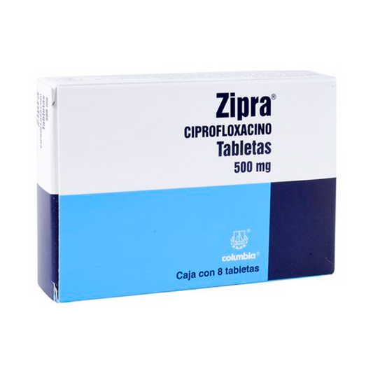 ZIPRA T 8 500MG