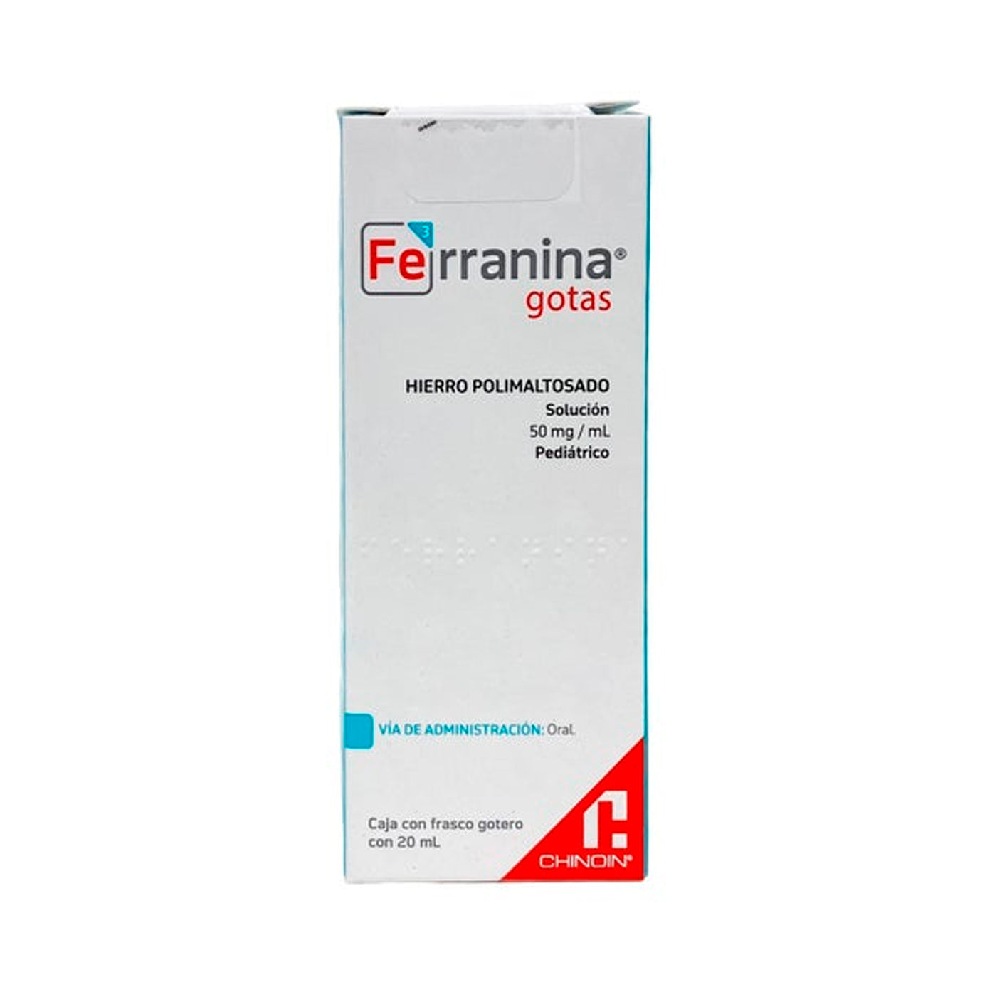 FERRANINA 50MG GTS PED 20ML SOL