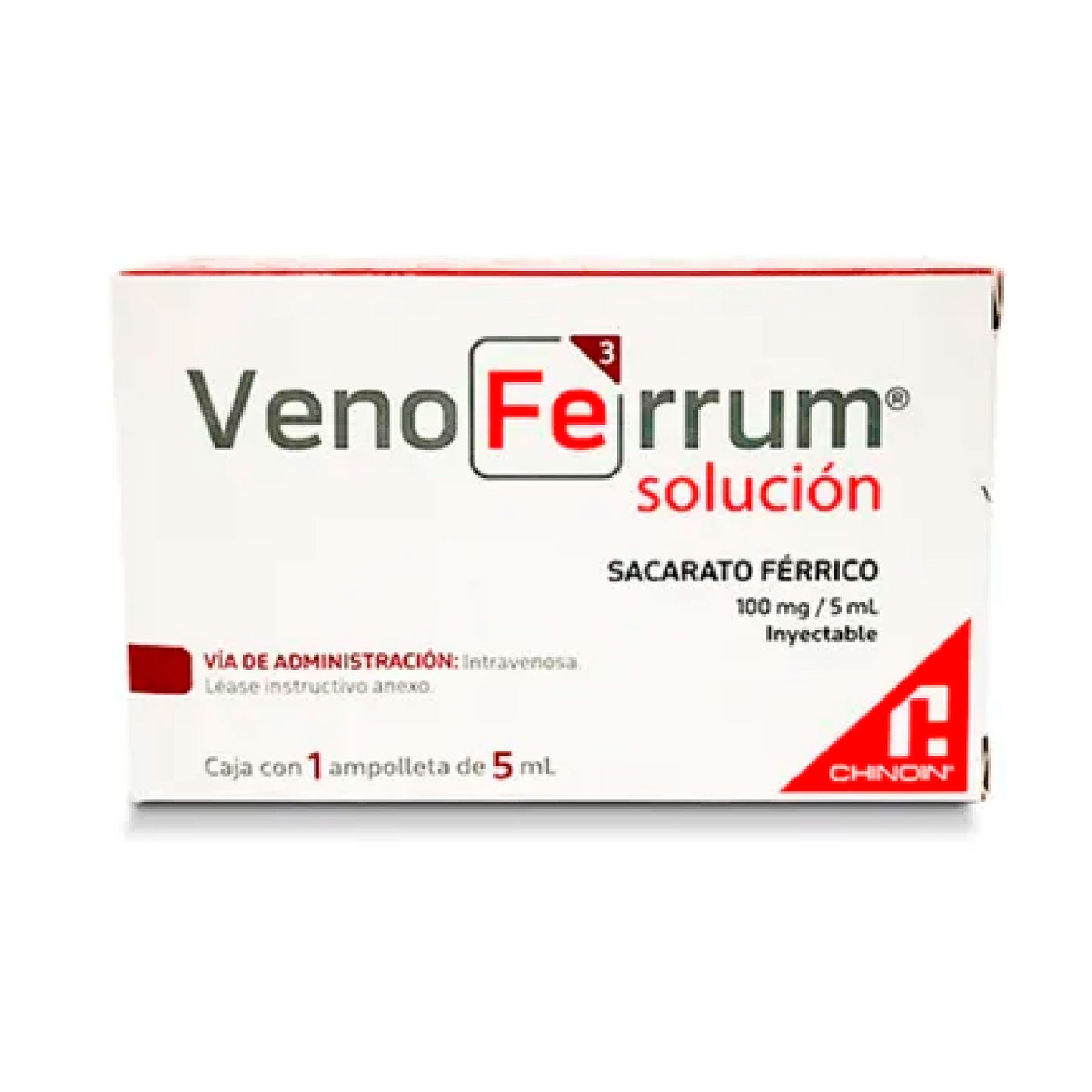 VENOFERRUM 100MG AMP 1X5 ML