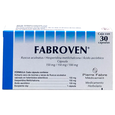 FABROVEN 150 MG CAPS 30 048