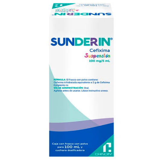 SUNDERIN 100MG 5ML SUSPENSION 100ML