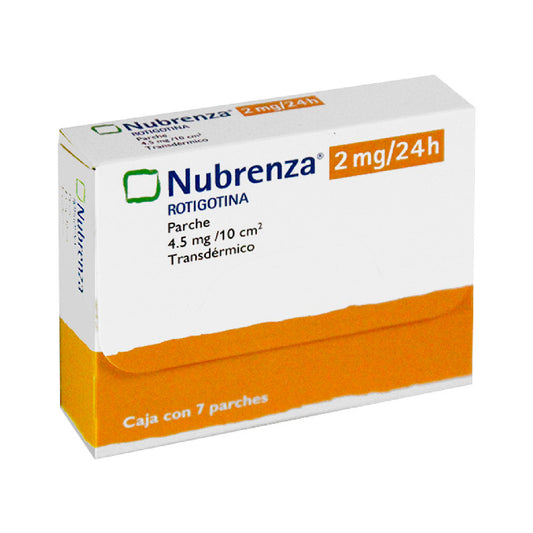 NUBRENZA 2MG 24H CAJA C 7 PARCHES