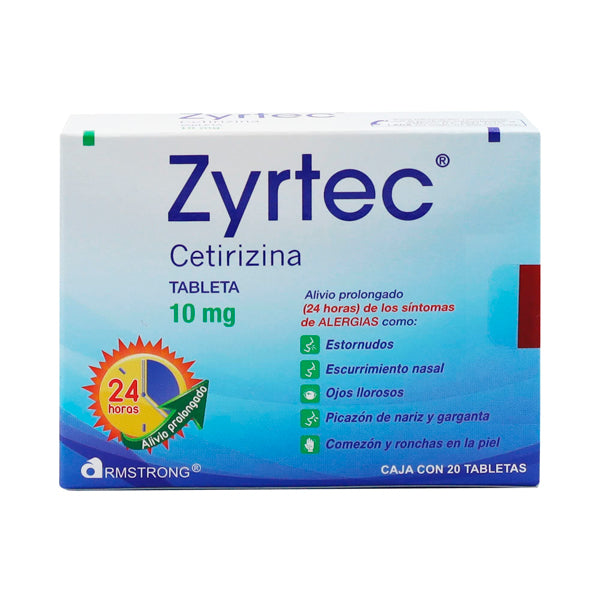 ZYRTEC 10 MG TAB 20