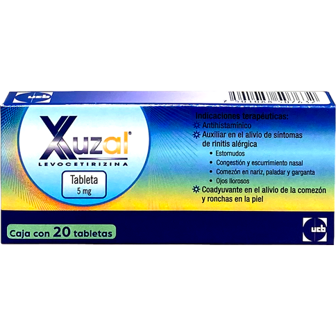 XUZAL 5 MG TAB 20