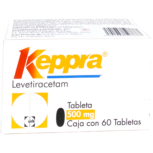 KEPPRA 500 MG TAB 60 301