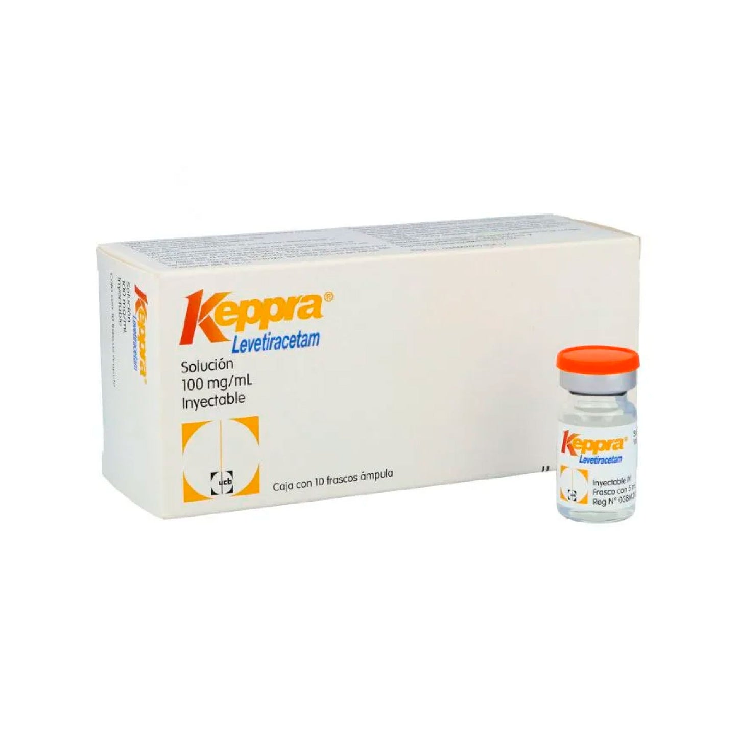 KEPPRA 100 MG ML FA 5ML C 10