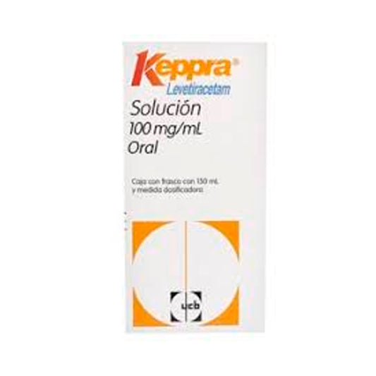 KEPPRA 100MG ML SOL 150 ML 386