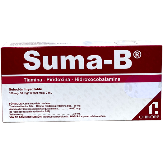 SUMA B AMP 5X2ML JGAS DESCH 5