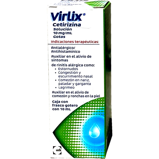VIRLIX 10 MG GTS 10 ML