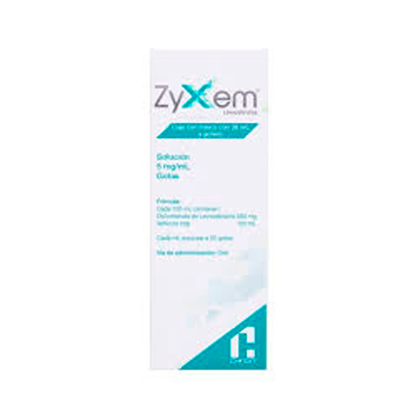 ZYXEM 5 MG FCO GOTERO 20 ML