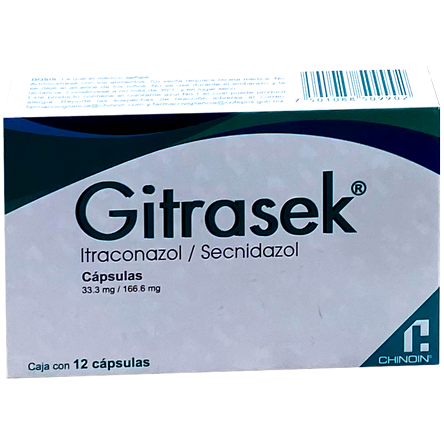 GITRASEK 33 3 166 6 MG CAPS 12