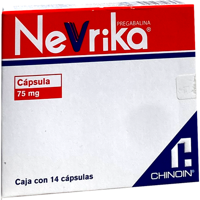 NEVRIKA 75 MG CAPS 14