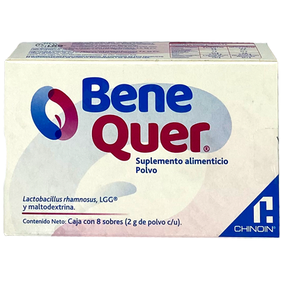BENEQUER 2G PVO CAJA 8 SOBRES