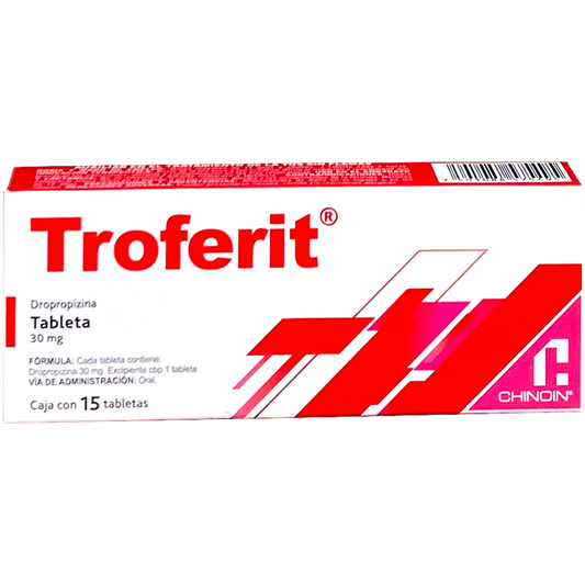 TROFERIT 30 MG TAB 15