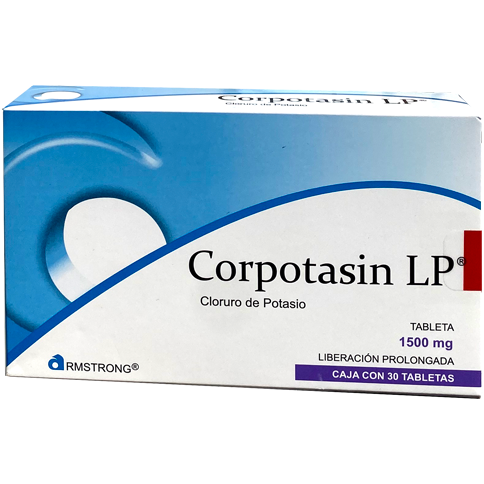 CORPOTASIN LP 1500 MG TAB 30