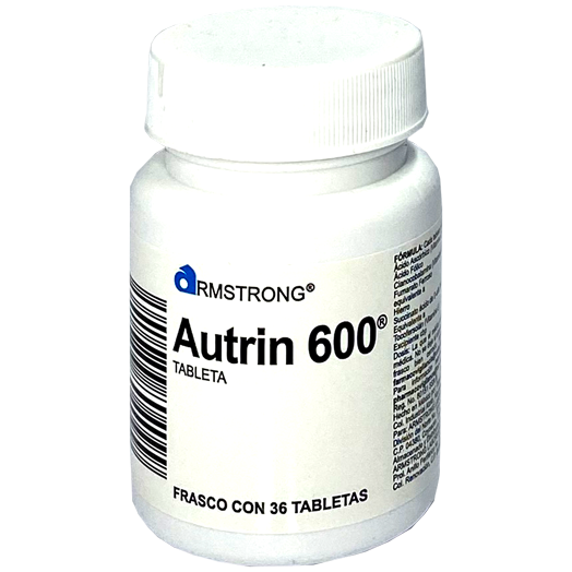 AUTRIN 600 MG FCO TAB 36 128